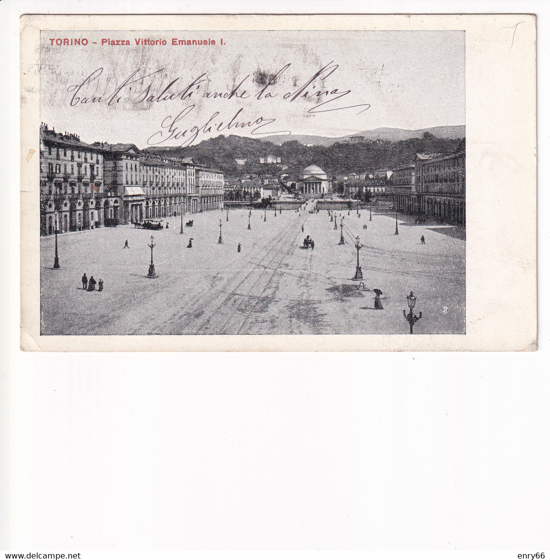 TORINO PIAZZA VITTORIO EMANUELE I