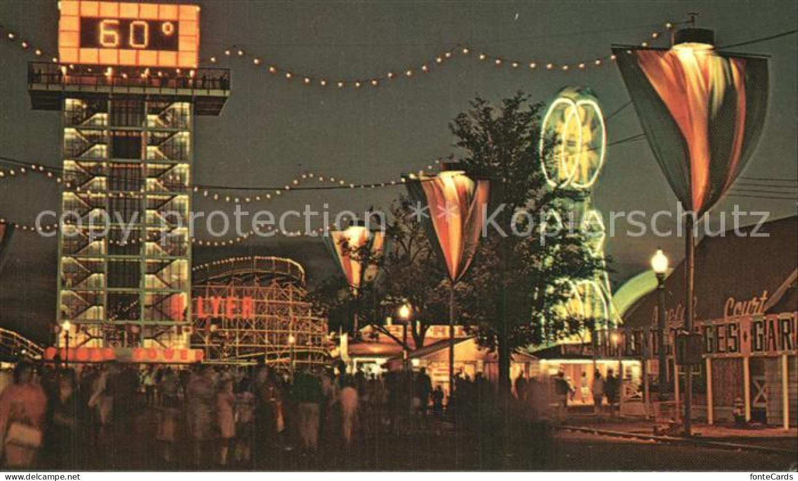 Toronto Canada Midway Nachtaufnahme