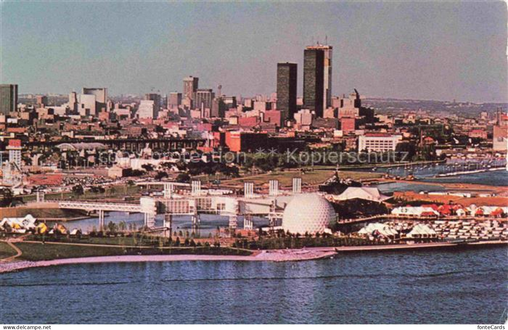 TORONTO Ontario Canada Aerial view of Ontario Place