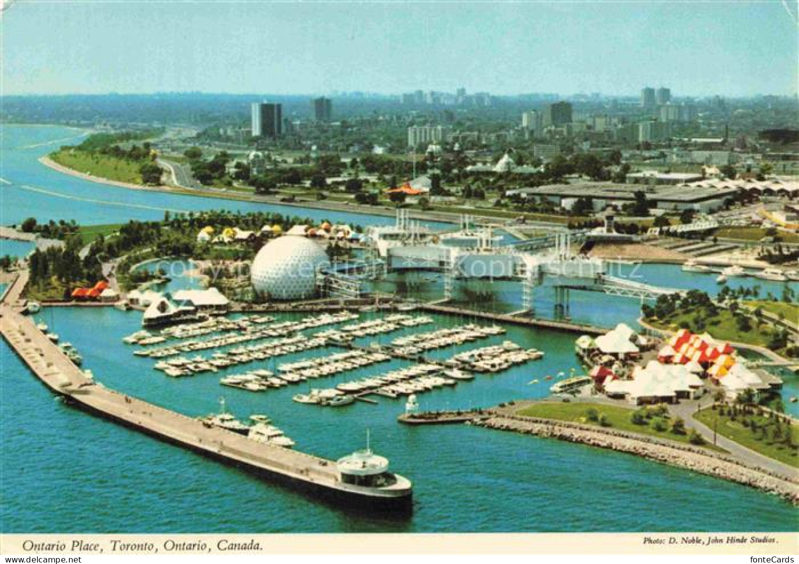 TORONTO Ontario Canada Ontario Place Air view