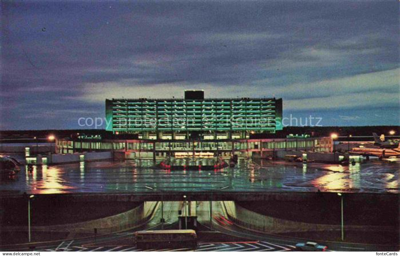 TORONTO Ontario Canada Toronto International Airport Night view