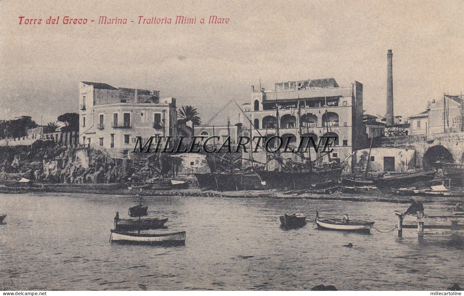 TORRE DEL GRECO:  Marina - Trattoria Mimì a Mare