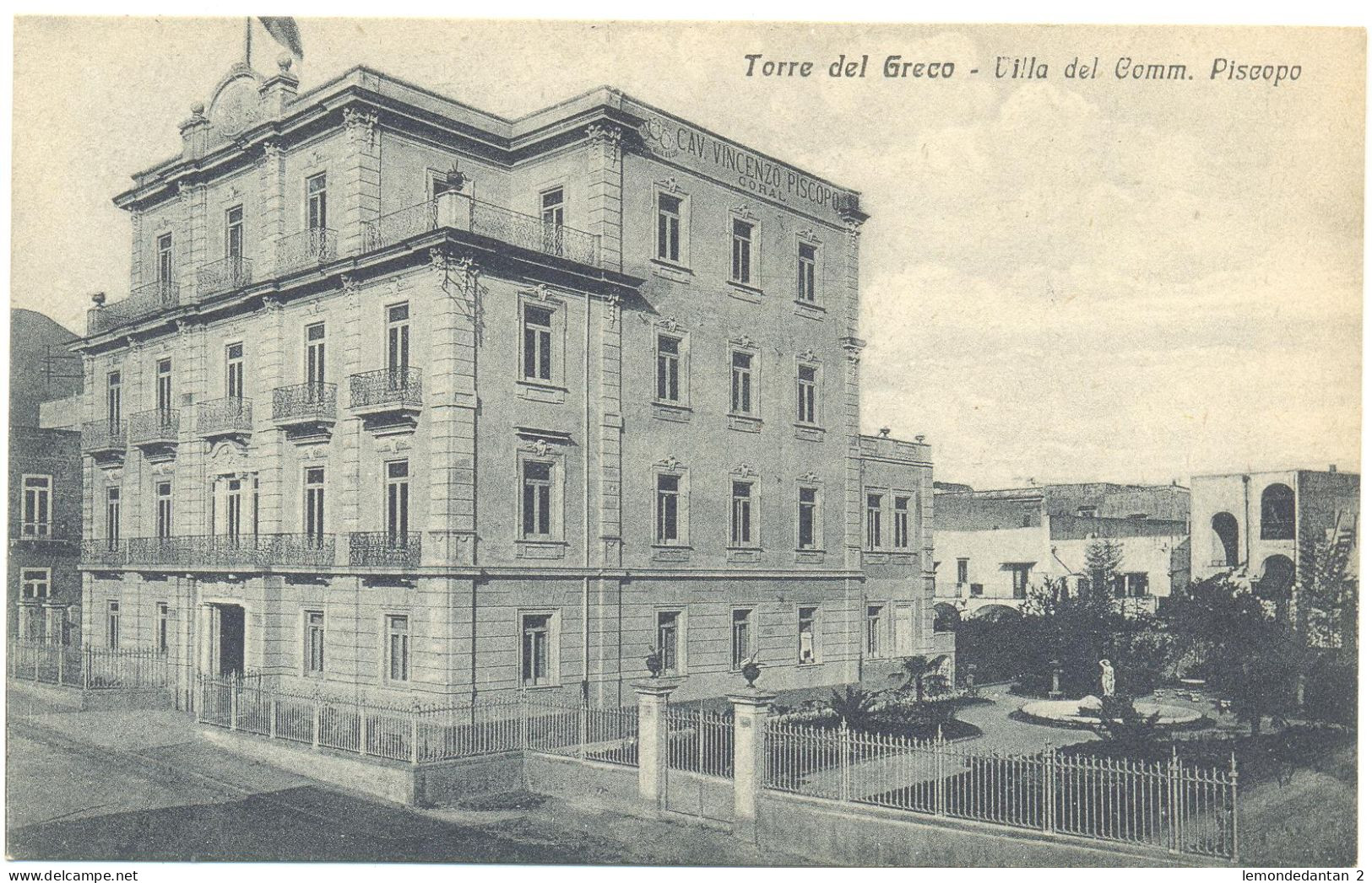 Torre del Greco - Villa del Comm. Piscopo