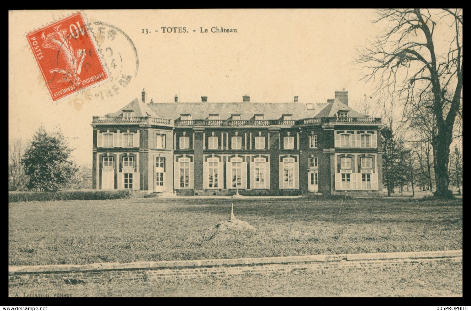 * TOTES * LE CHATEAU * 13 * EDIT. LEMASSON * 1912