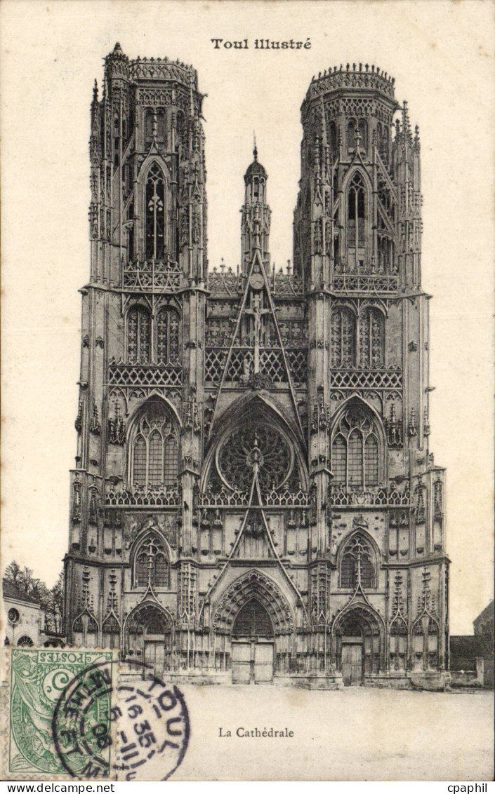 Toul - La Cathedrale - CPA