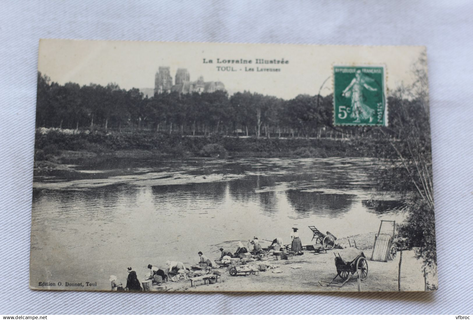 Toul, les laveuses, Meurthe et Moselle 54