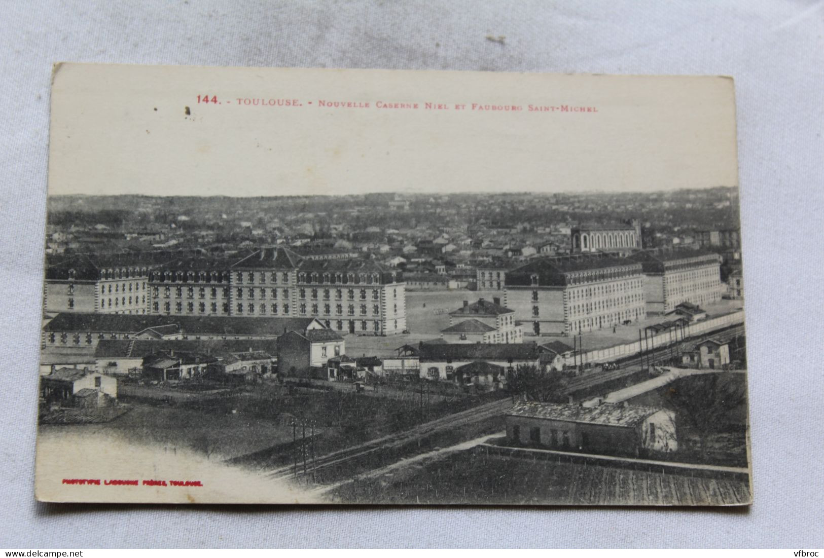 Toulouse, nouvelle caserne Niel et faubourg saint Michel, Haute Garonne 31