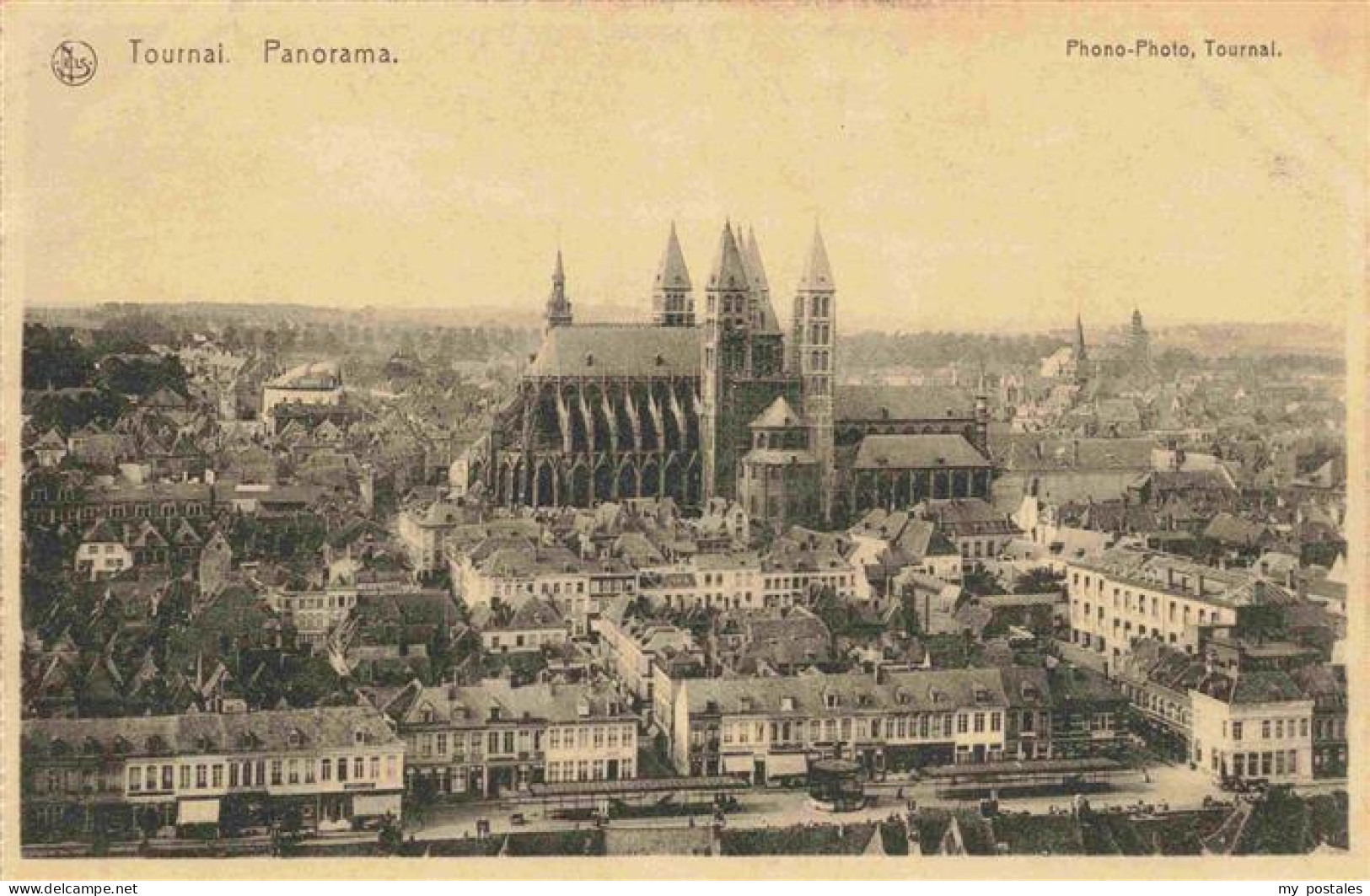 TOURNAI Doornik Doornyk Hainaut Belgie Panorama