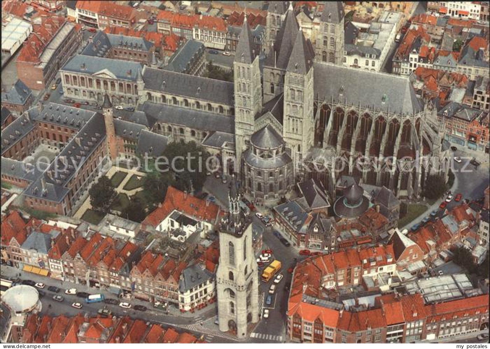 Tournai Hainaut Fliegeraufnahme