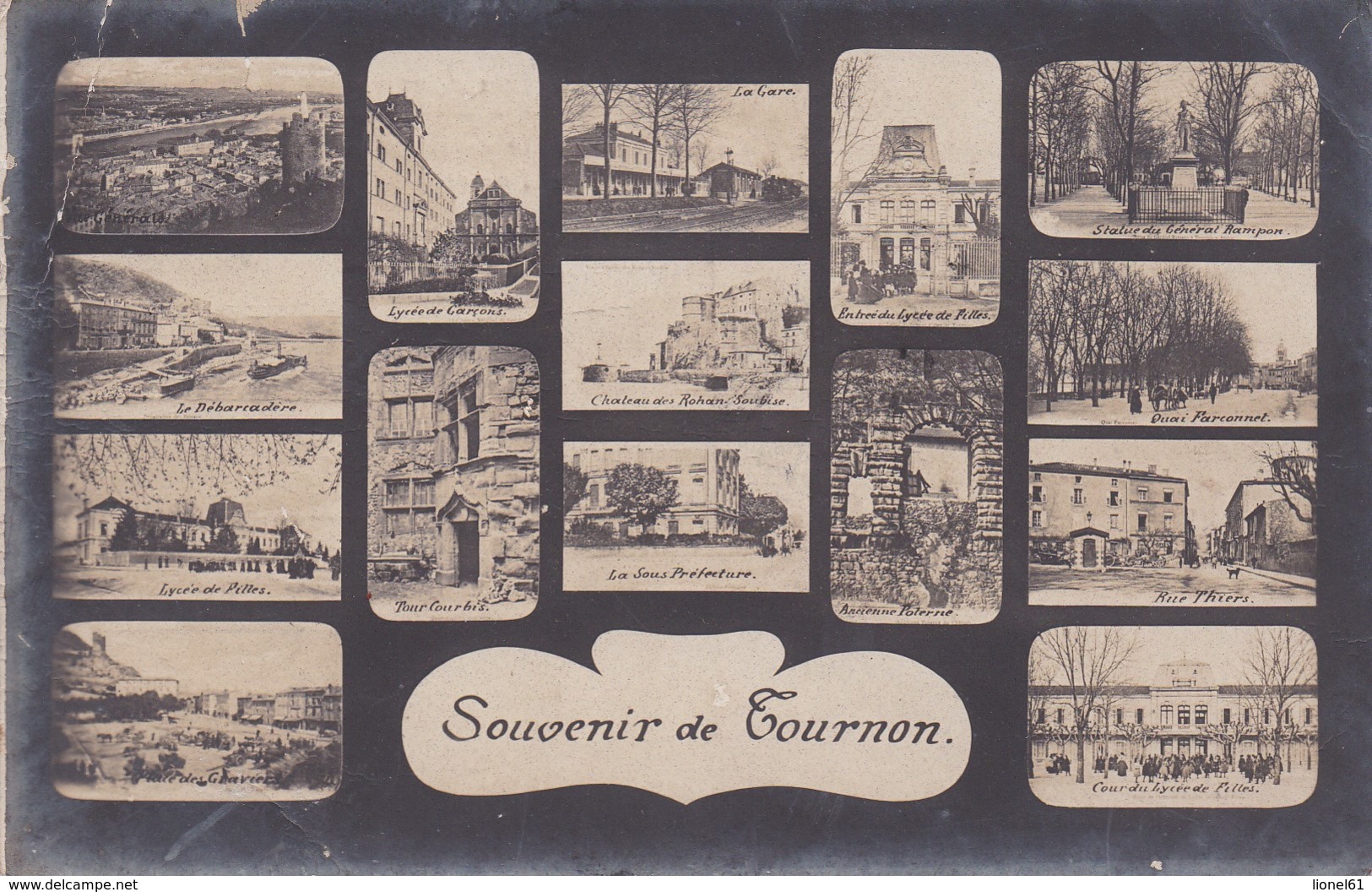 TOURNON : (07) Souvenir de Tournon