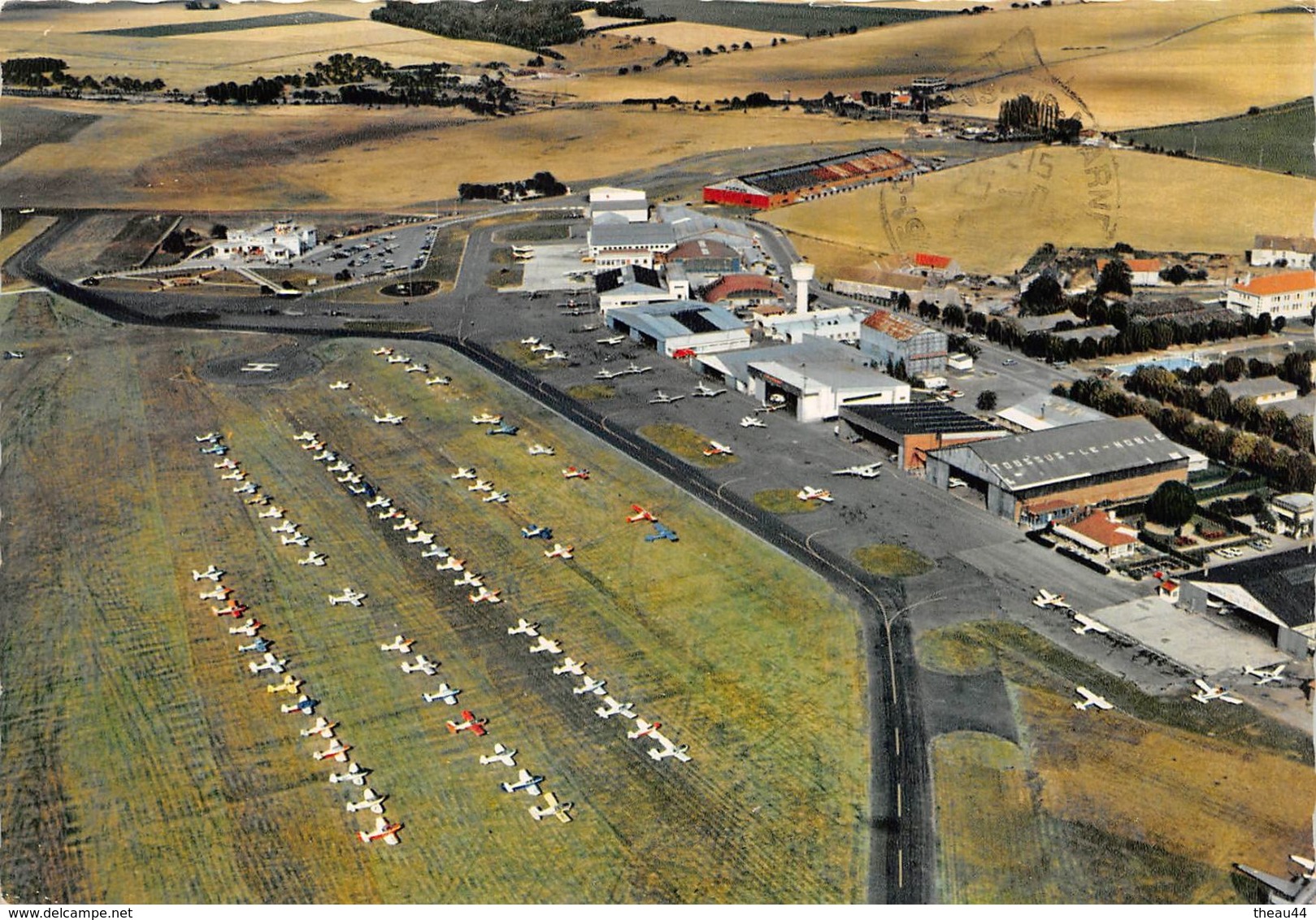 ¤¤    -   TOUSSUS-le-NOBLE   -   L'Aérodrome   -  Vue Générale   - Aviation      -  ¤¤