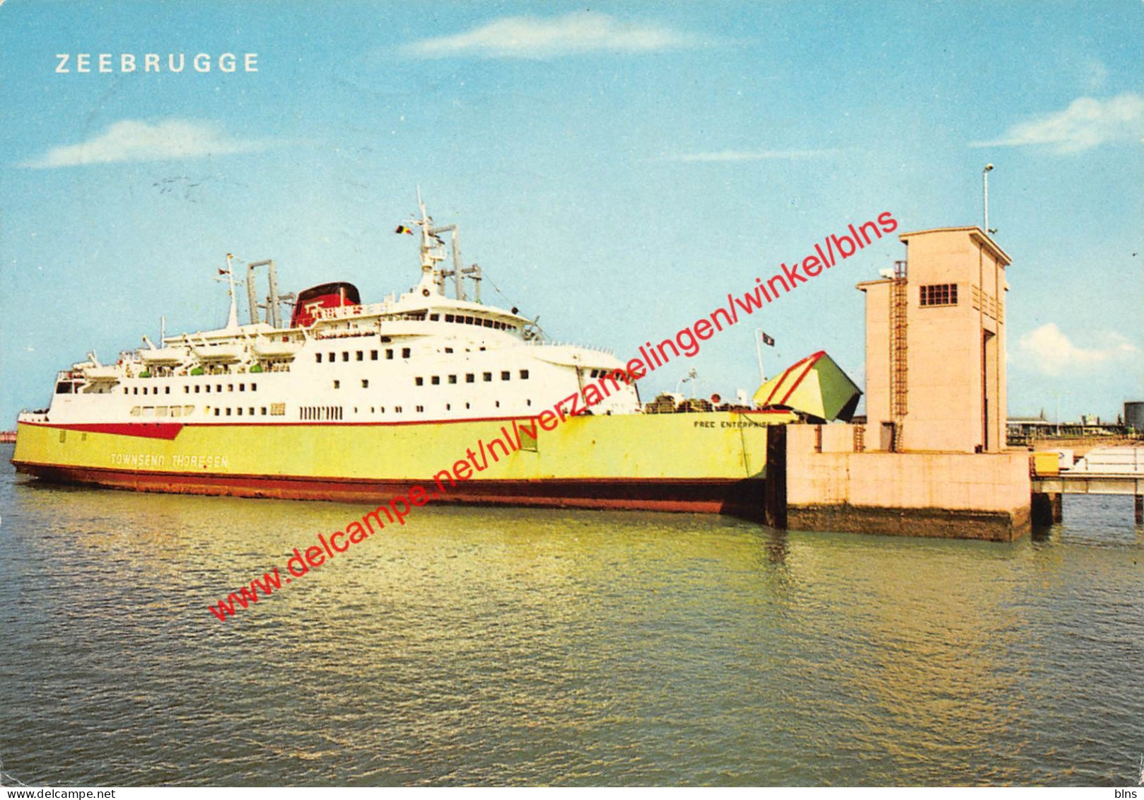 Townsend car-ferry - Zeebrugge