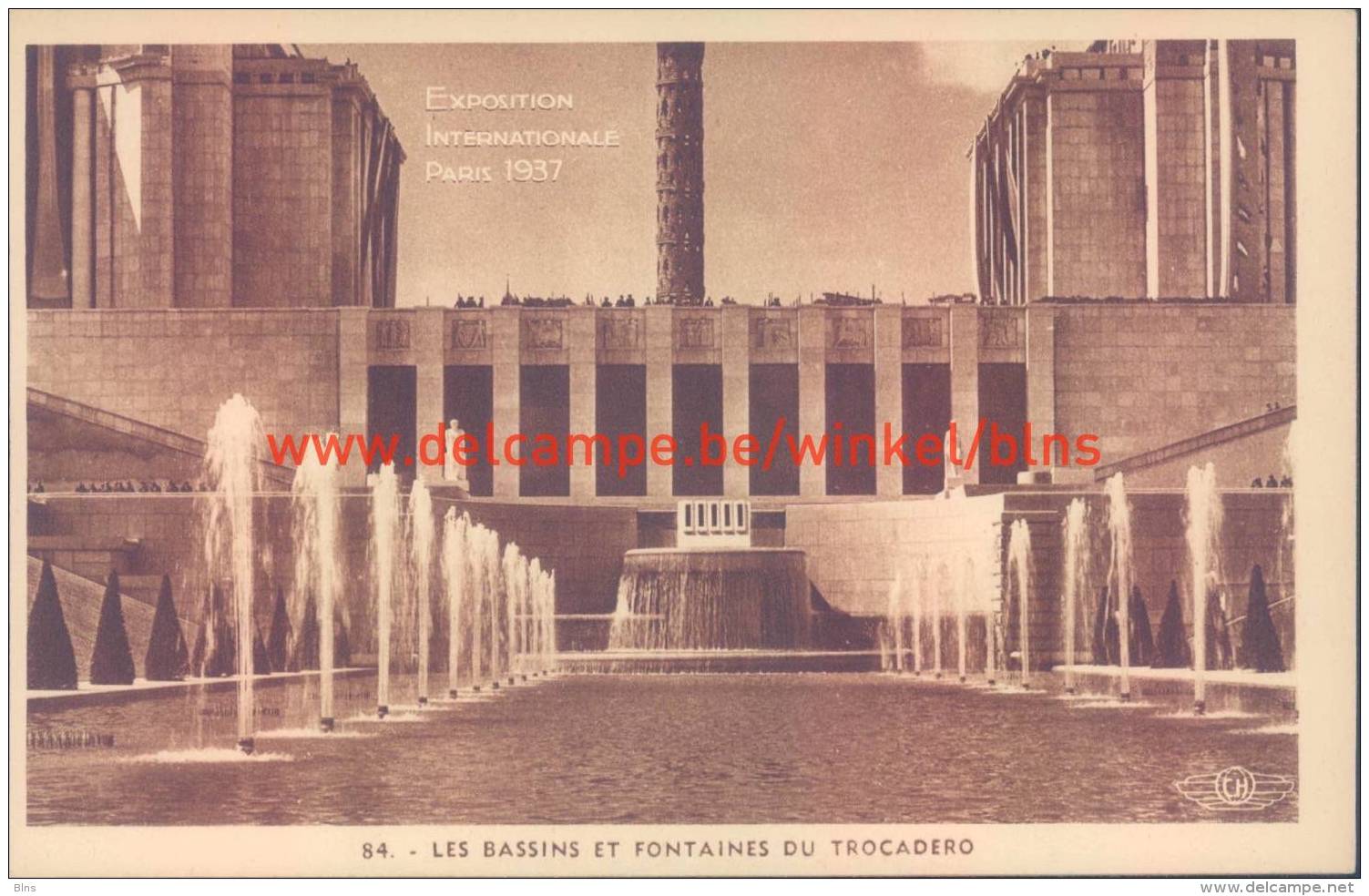 Tracadero. Expo Paris 1937.