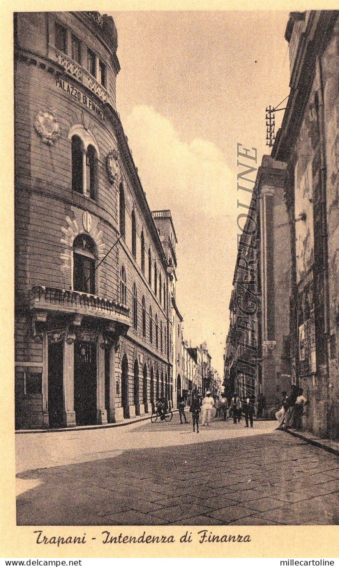 TRAPANI: Intendenza di Finanza
