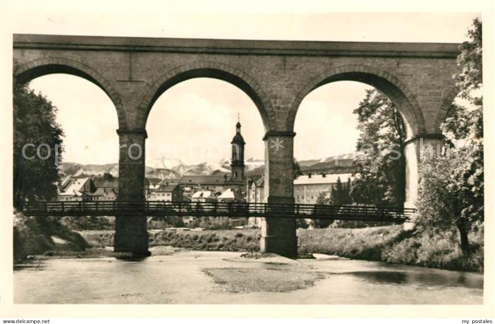 Traunstein Oberbayern Viadukt