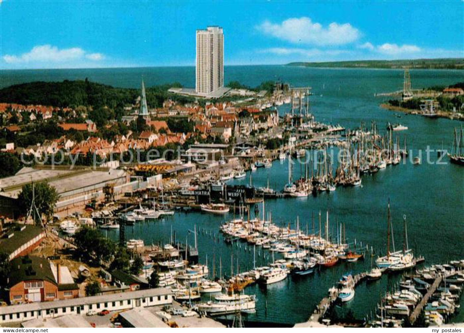 Travemuende Ostseebad Fliegeraufnahme