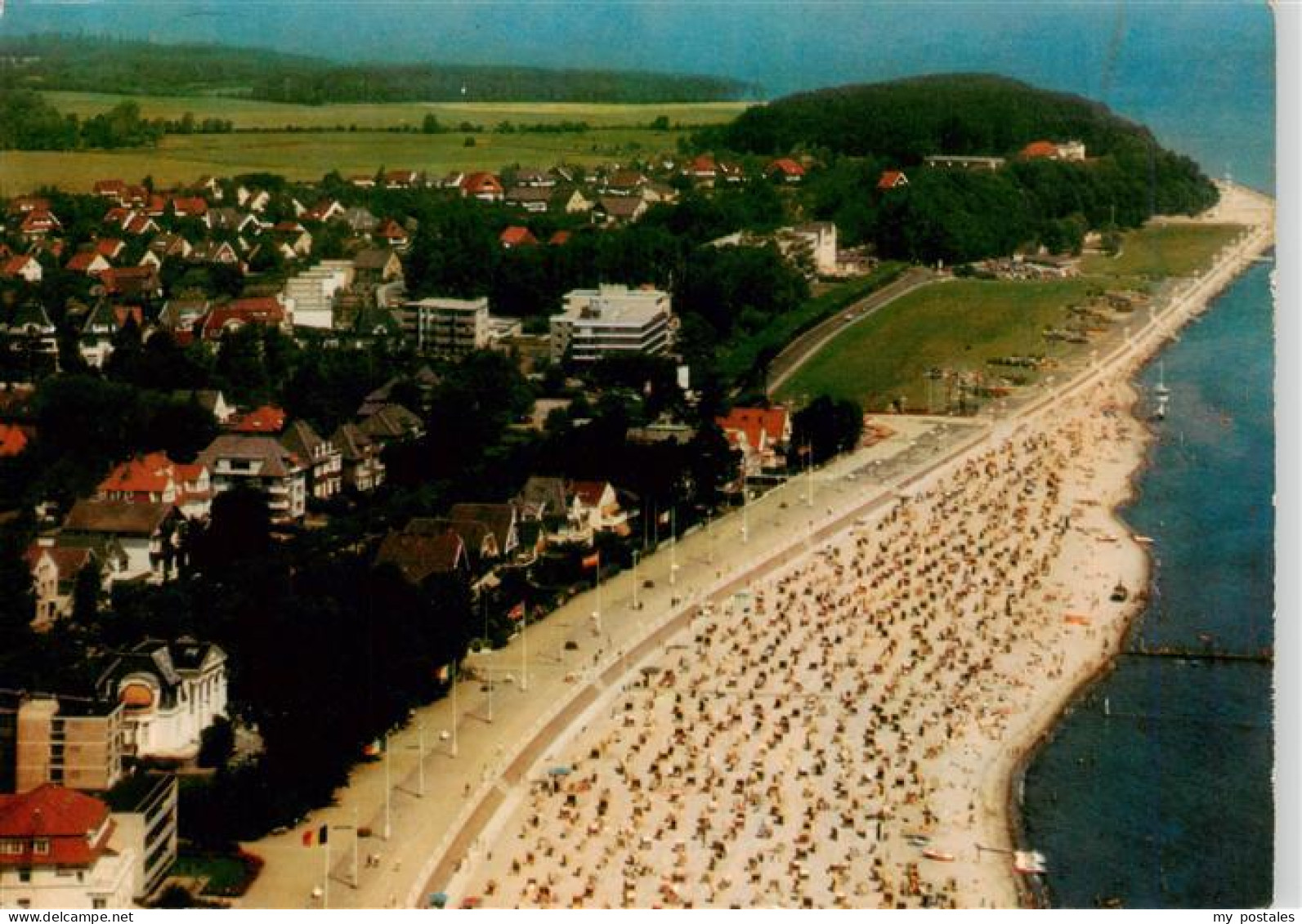 Travemuende Ostseebad Fliegeraufnahme