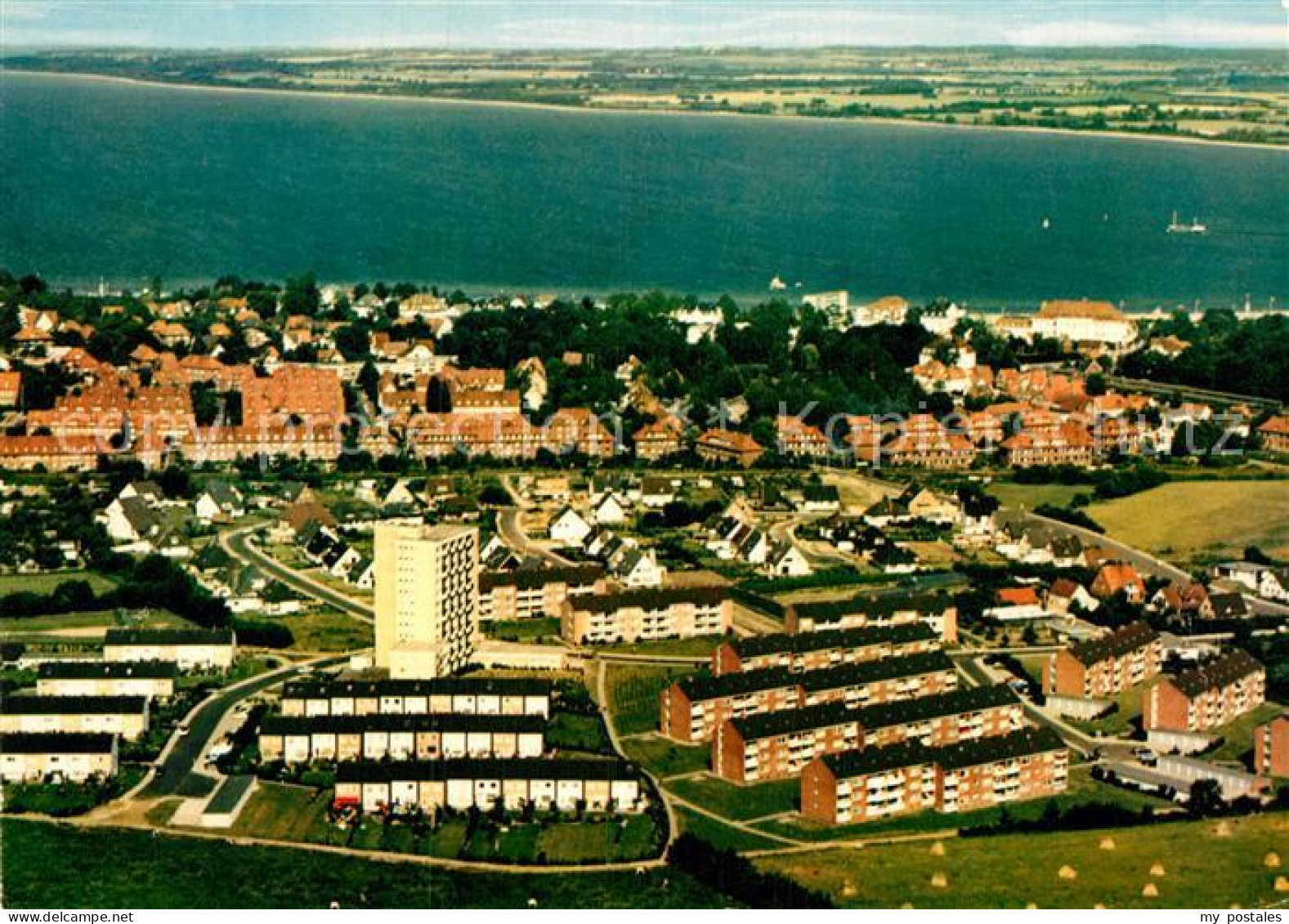 Travemuende Ostseebad Fliegeraufnahme