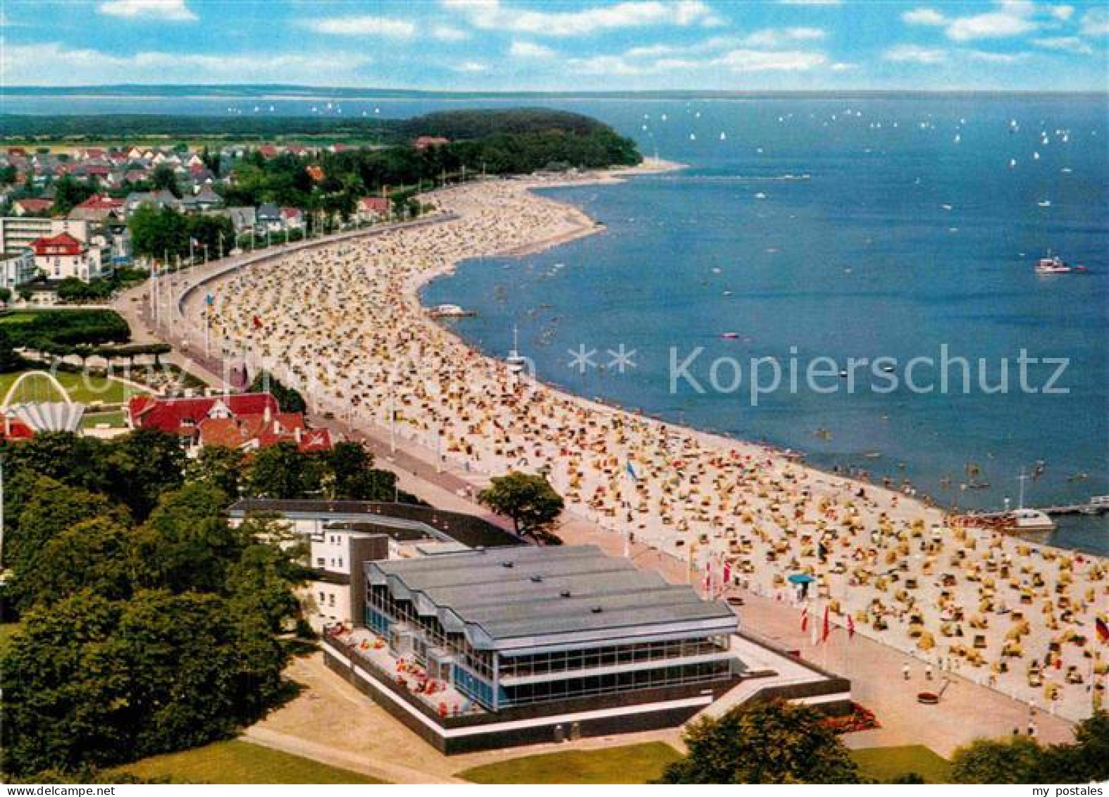 Travemuende Ostseebad Fliegeraufnahme