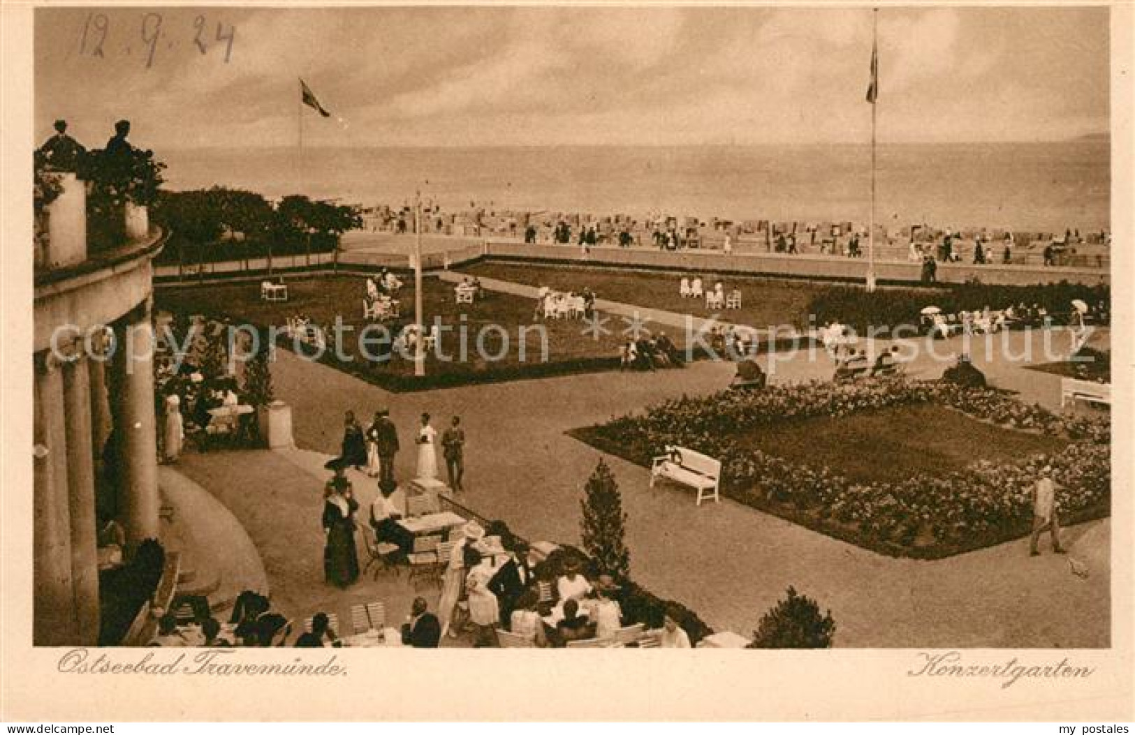 Travemuende Ostseebad Konzertgarten