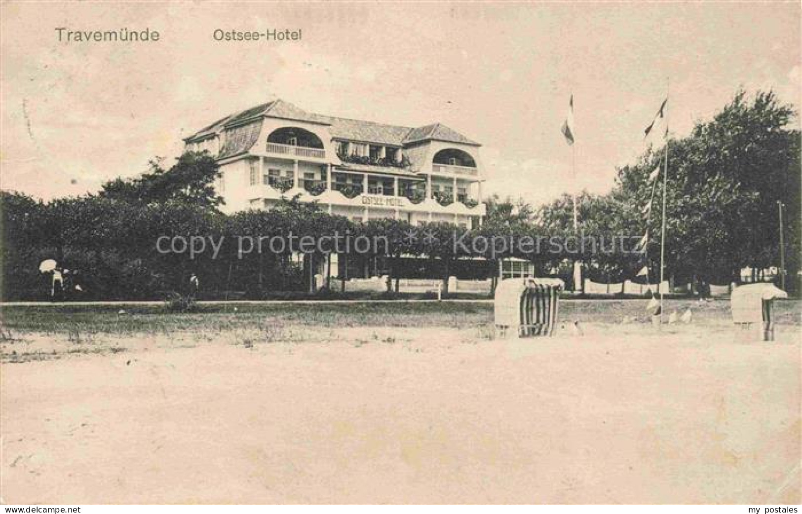 TRAVEMueNDE Ostseebad Ostsee-Hotel Strand