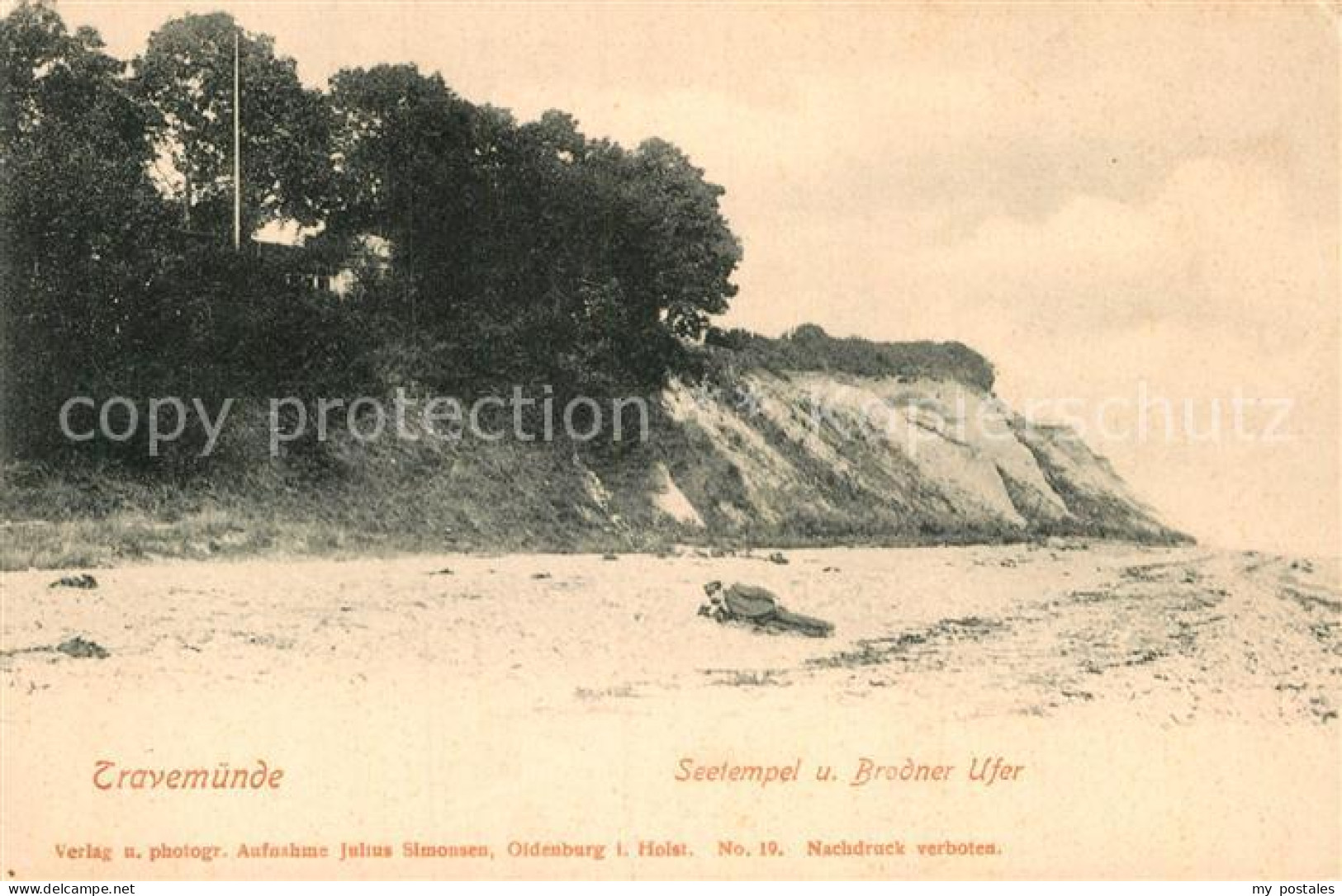 Travemuende Ostseebad Seetempel Brodner Ufer