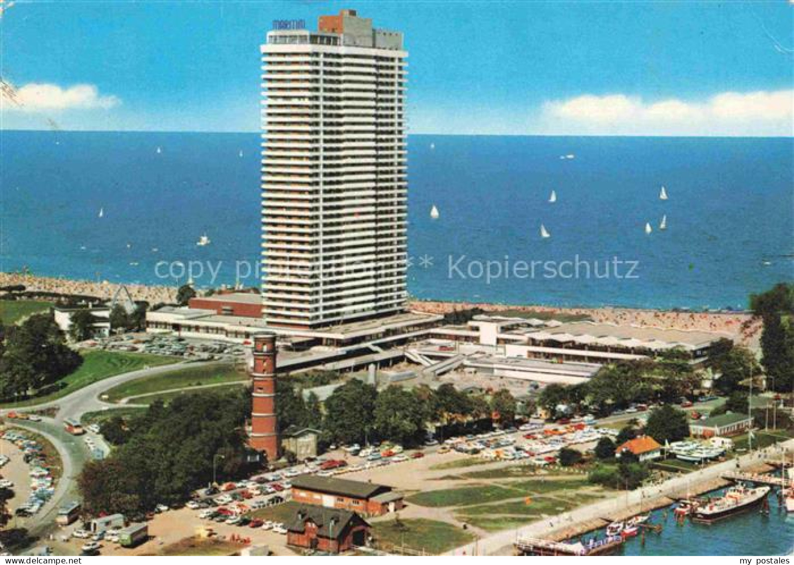 TRAVEMueNDE Ostseebad Strand Hotel Fliegeraufnahme
