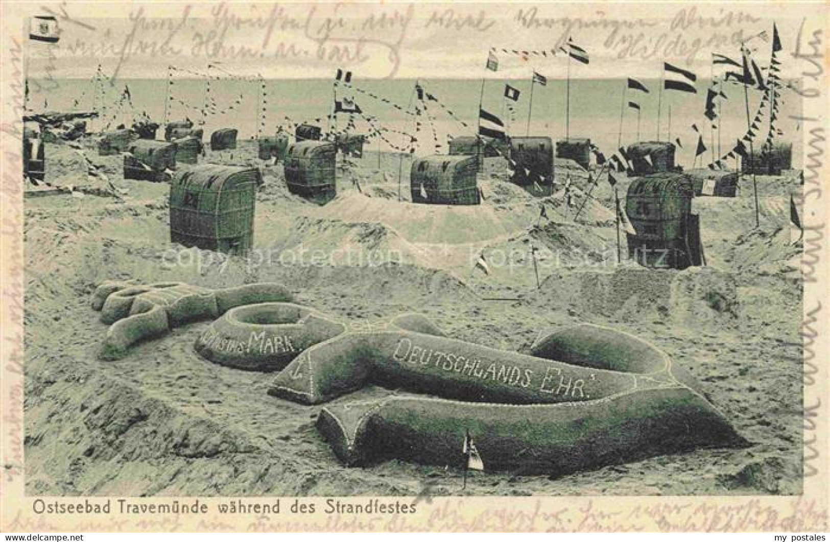 TRAVEMueNDE Ostseebad Waehrend des Strandfestes