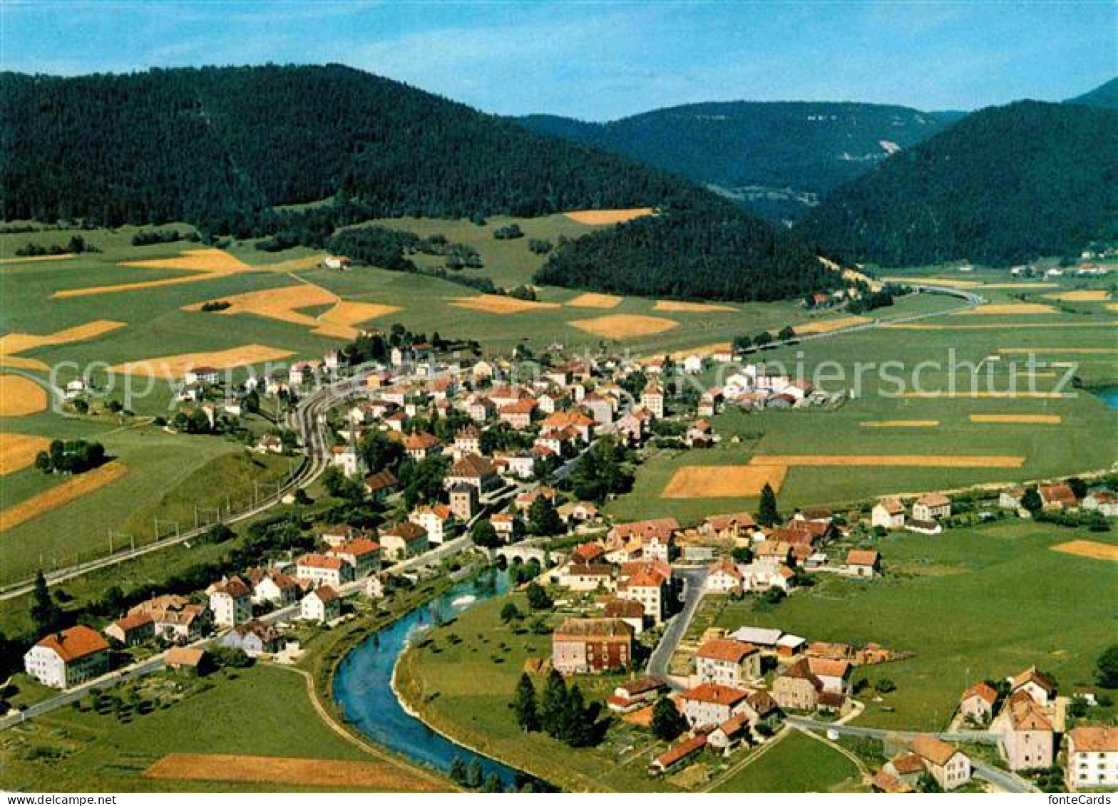 Travers Fliegeraufnahme