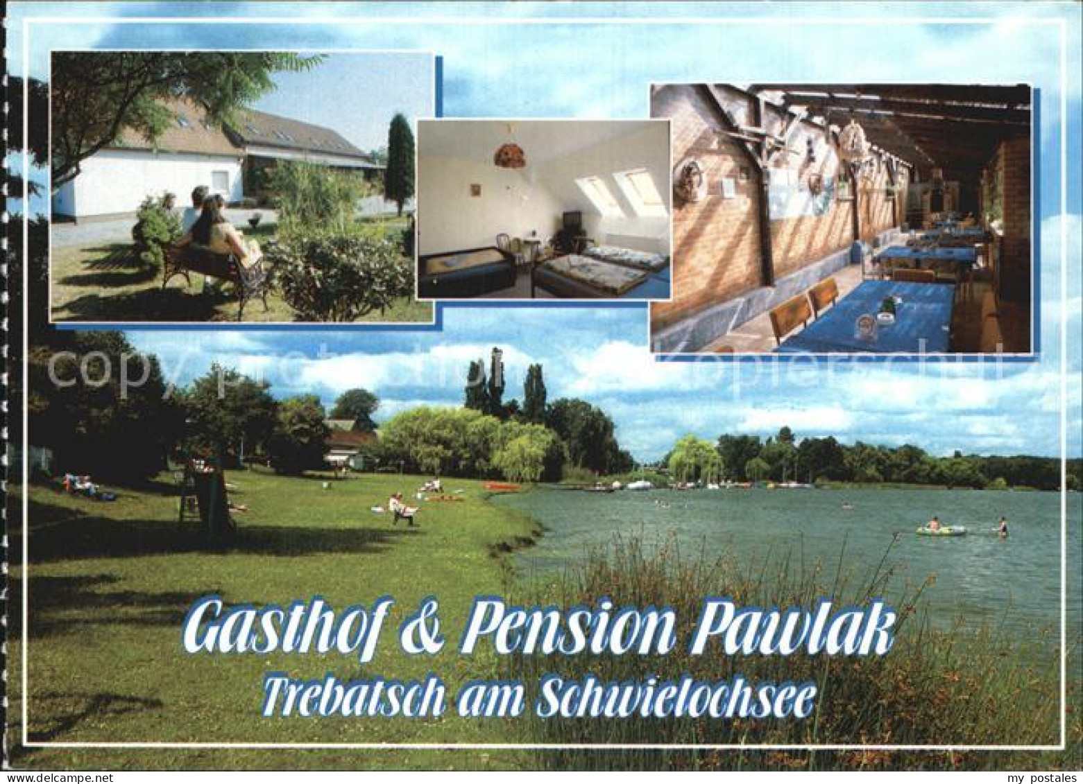 Trebatsch Gasthof Pension Pawlak Schwielochsee