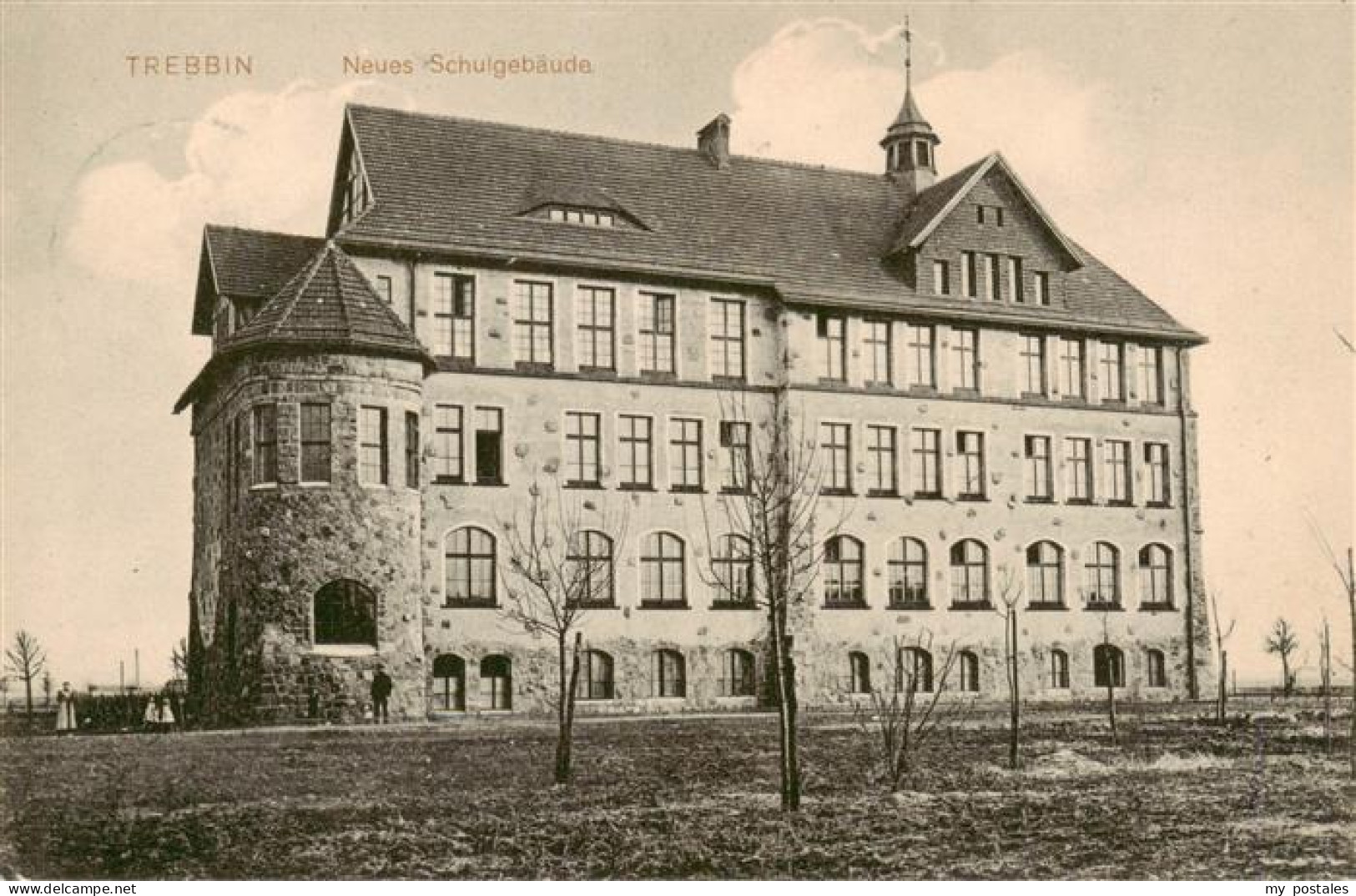 Trebbin Neues Schulgebaeude