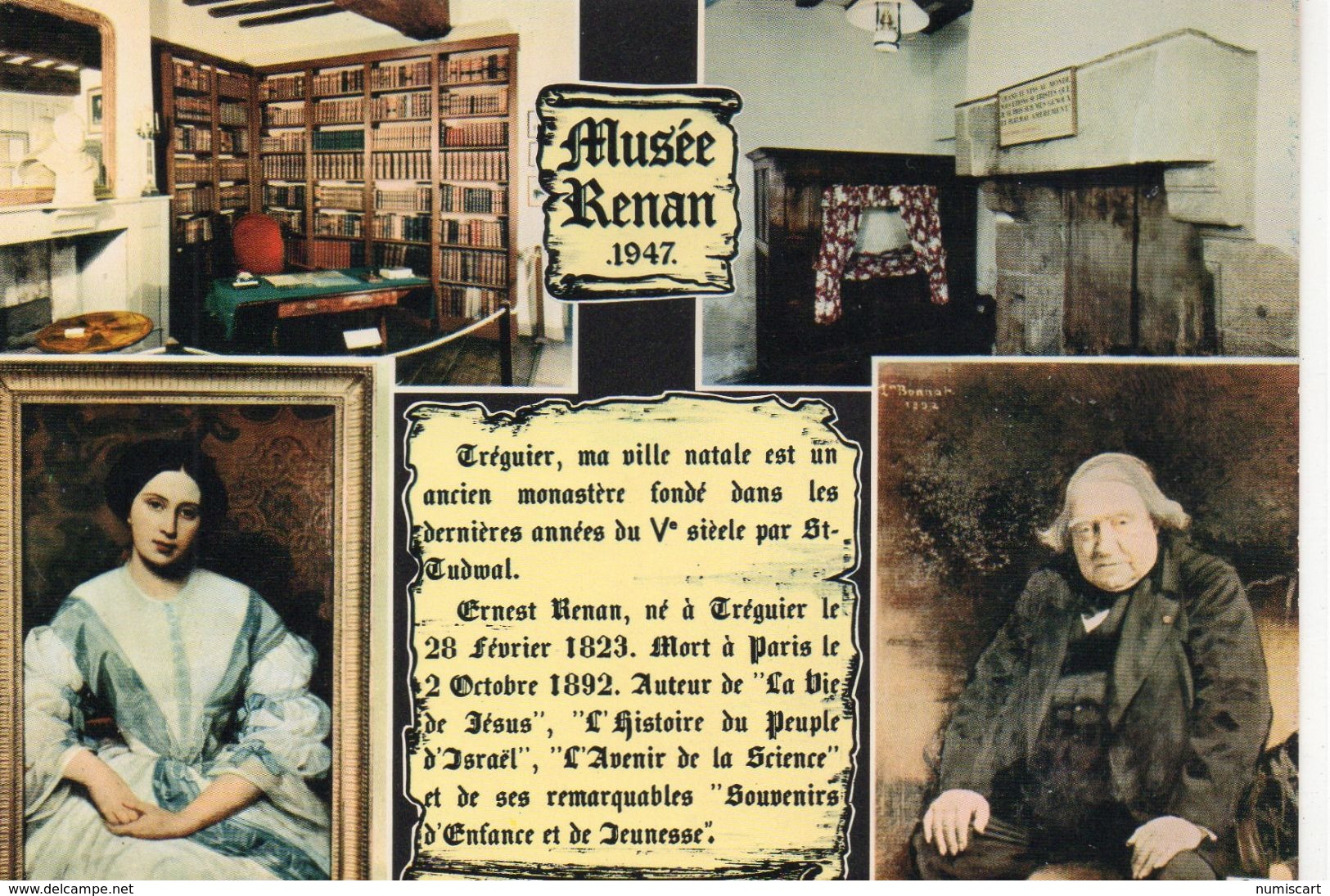 Tréguier le Musée Renan Maison Natale d'Ernest Renan