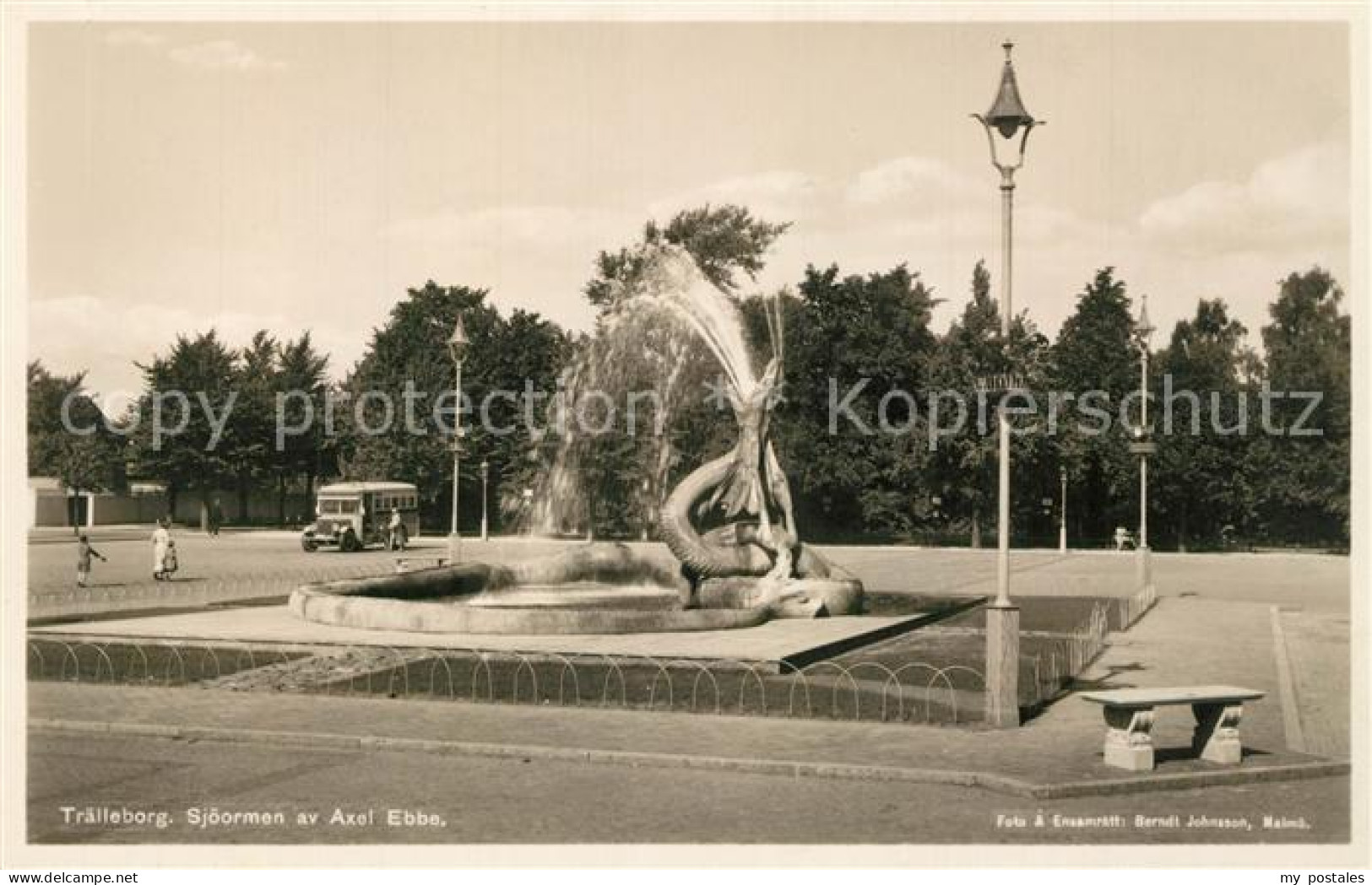 Trelleborg Sjoeormen av Axel Ebbe