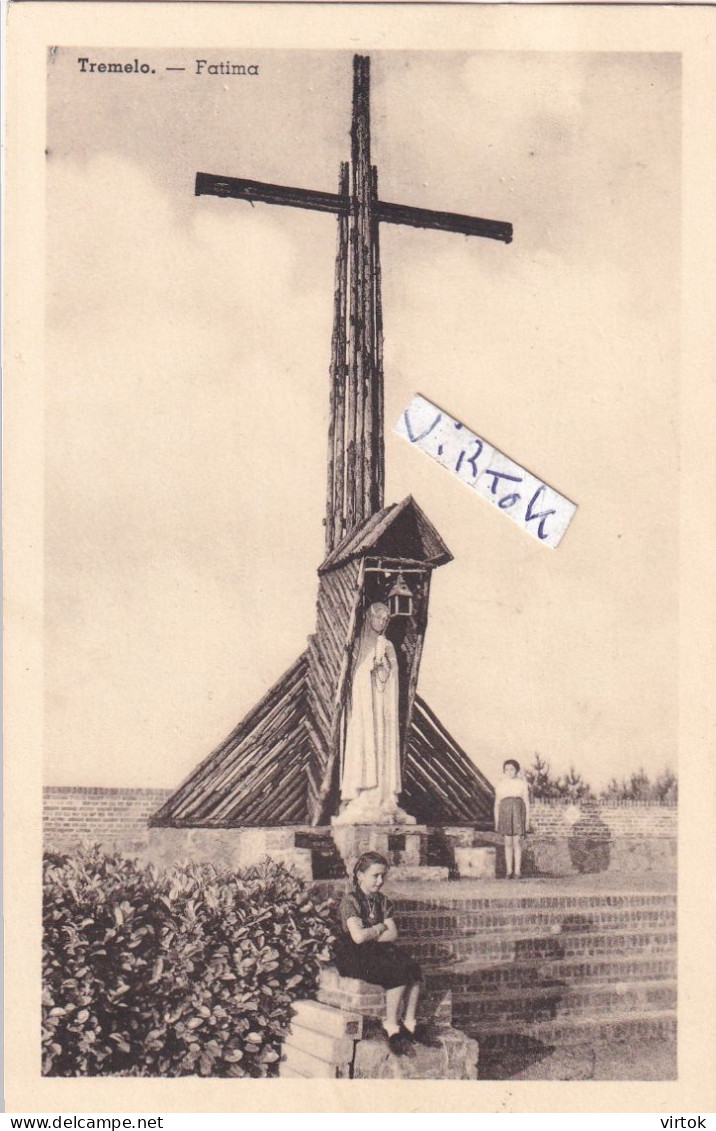 Tremelo - Fatima   !!! verso resten van boekje , was ingeplakt !!