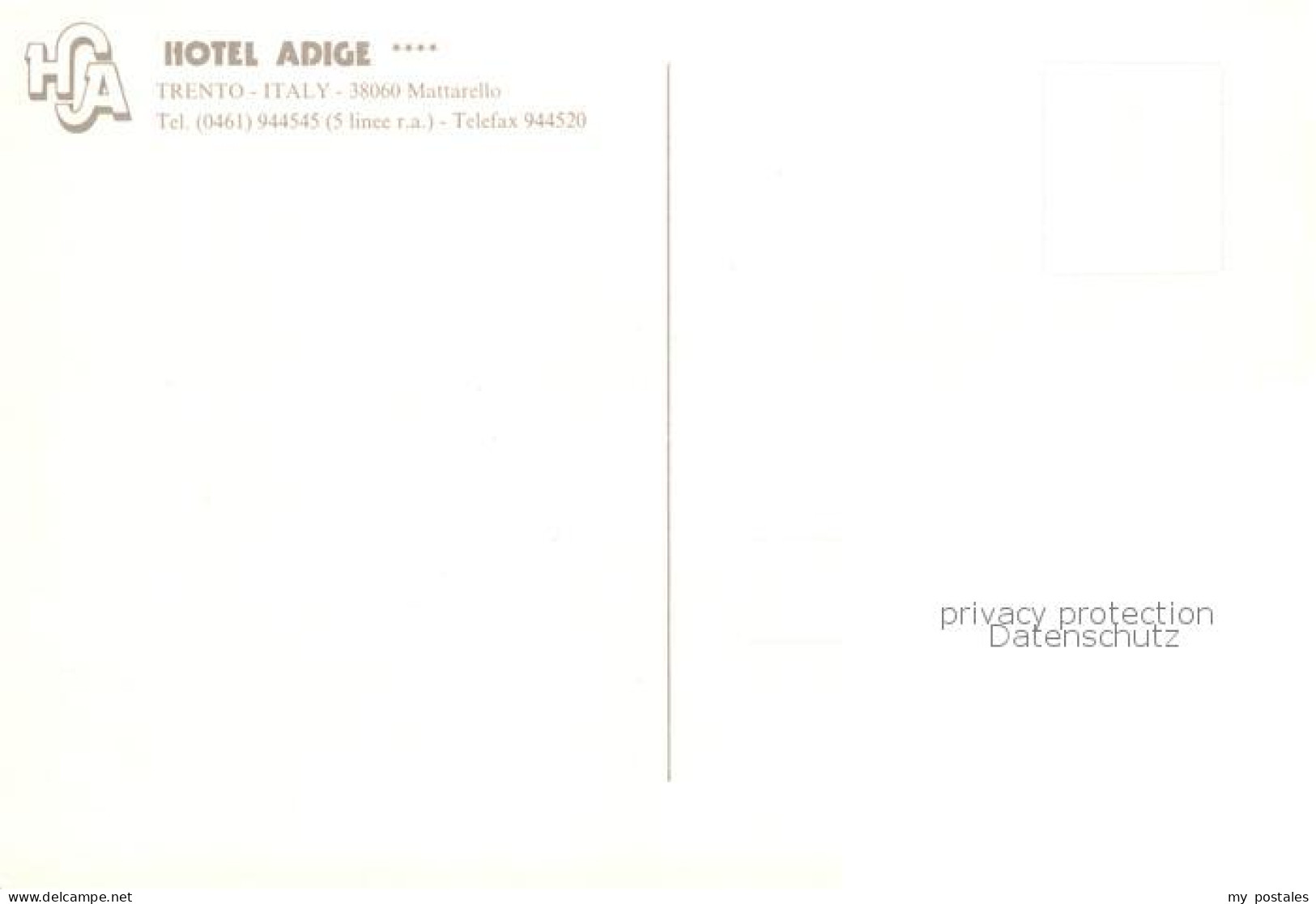 Trento Trient Trentino-Alto Adige IT Hotel Adige Speisesaal Konferenzraum