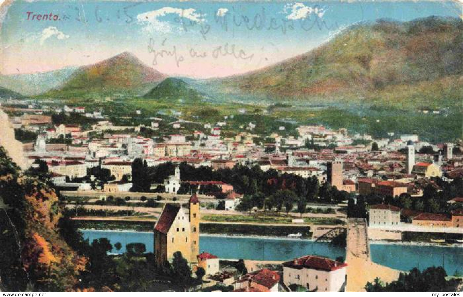 Trento Trient Trentino-Alto Adige IT Panorama