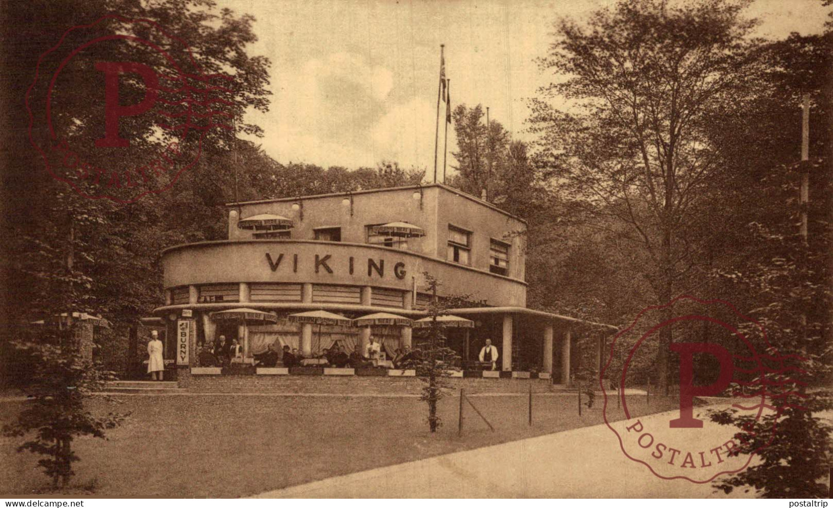 tres rare  Bruxelles -  retaurant pension carlier dehullu  vking   bruxelles  belgie belgique