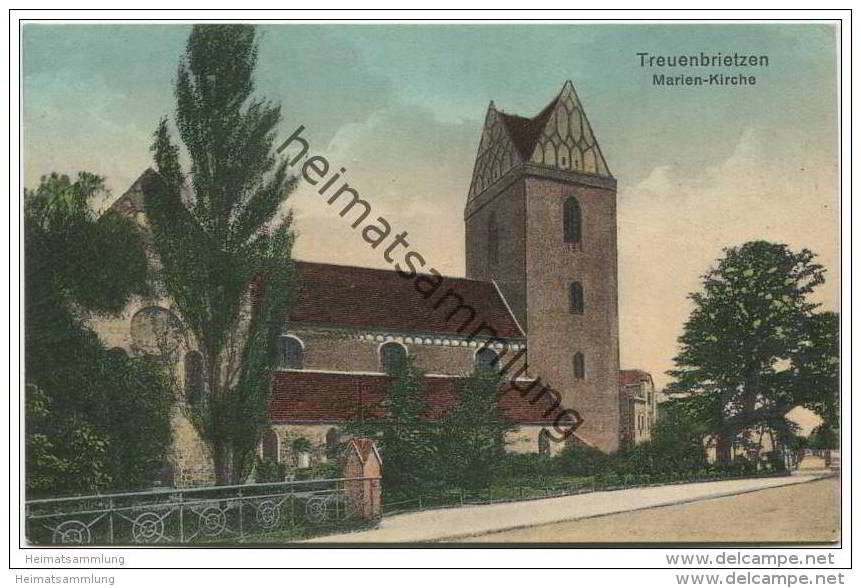 Treuenbrietzen - Marien-Kirche - Verlag H. Petermann Nachf. H. Zinn Treuenbrietzen 1930