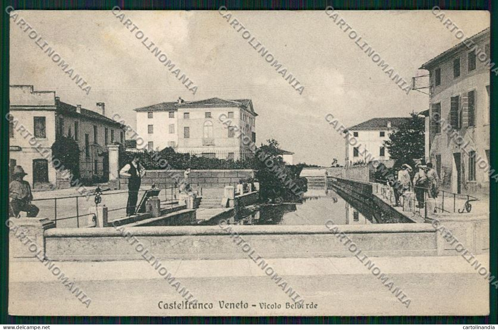 Treviso Castelfranco Veneto cartolina QK2553