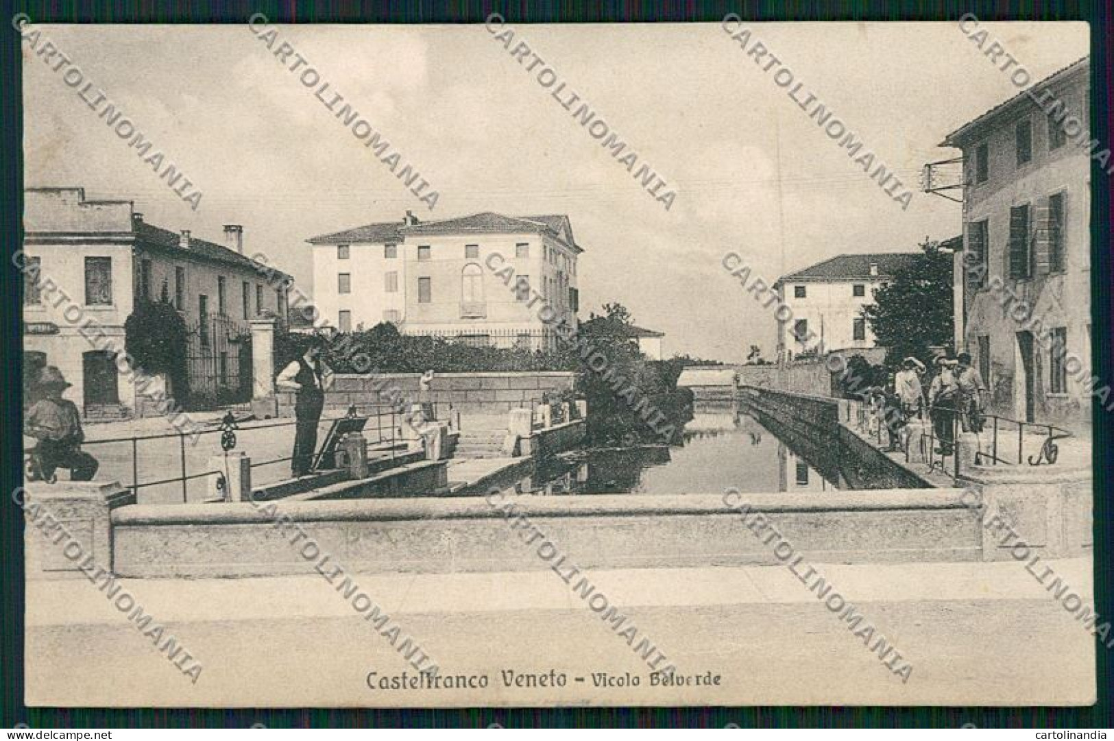 Treviso Castelfranco Veneto cartolina QK2554