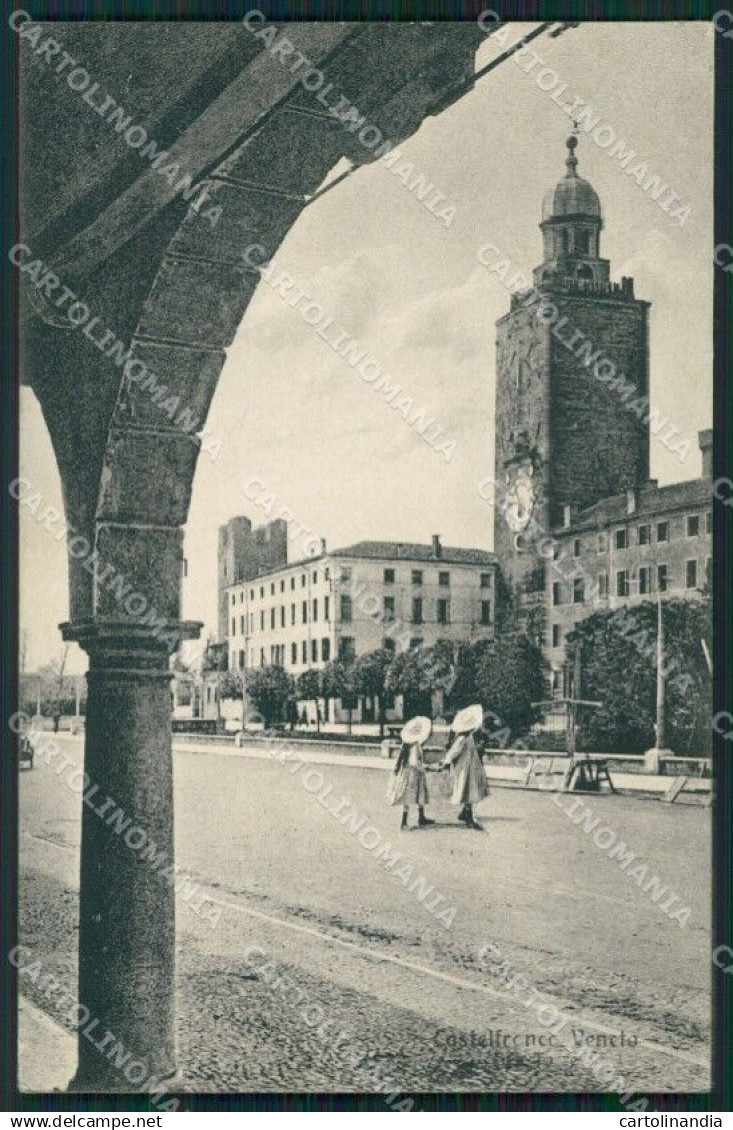 Treviso Castelfranco Veneto cartolina ZKM8852