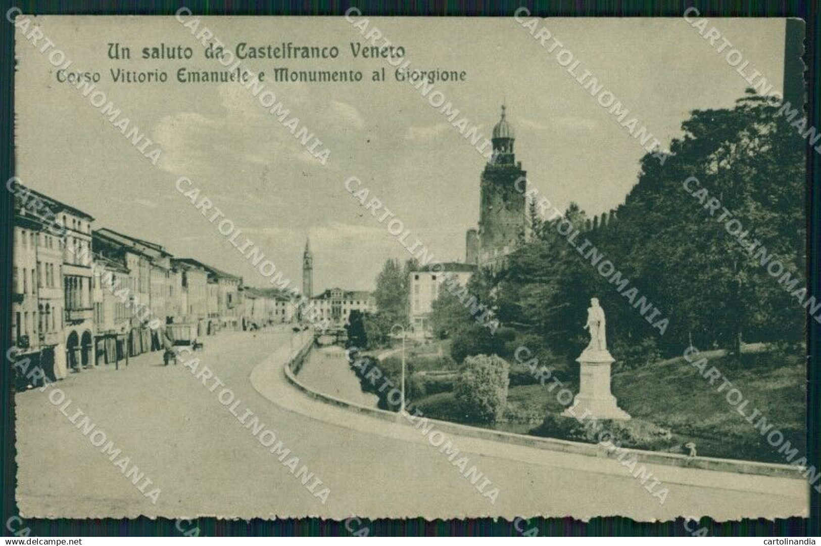 Treviso Castelfranco Veneto cartolina ZKM8853