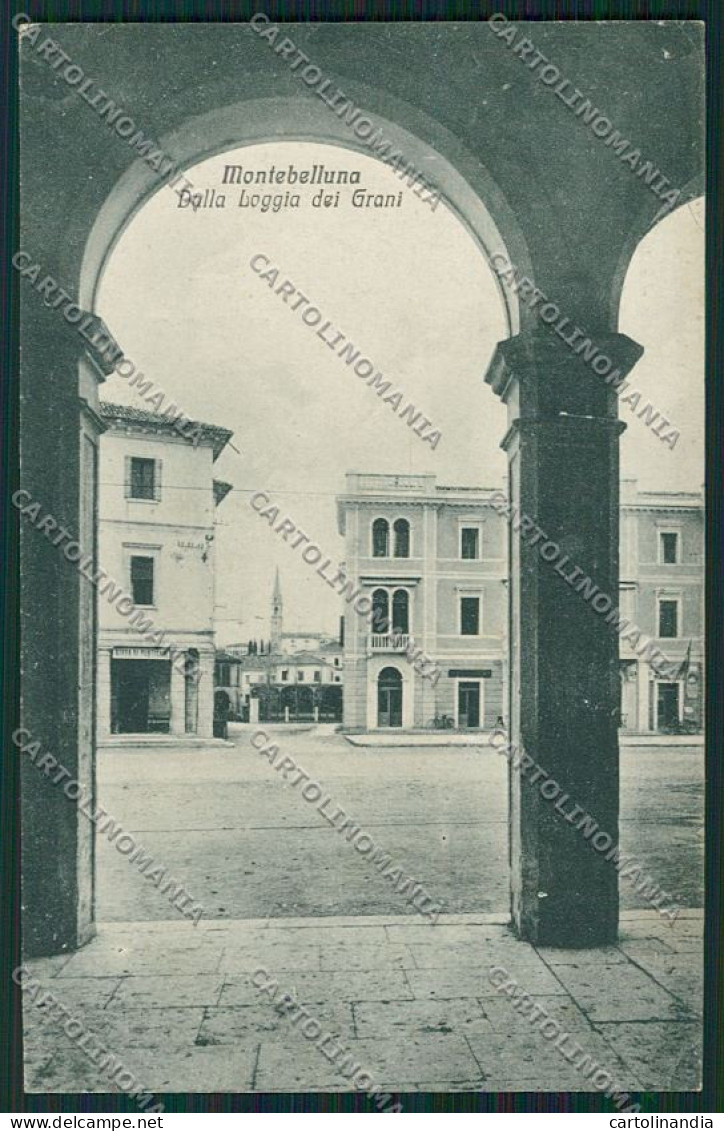 Treviso Montebelluna cartolina QK2566