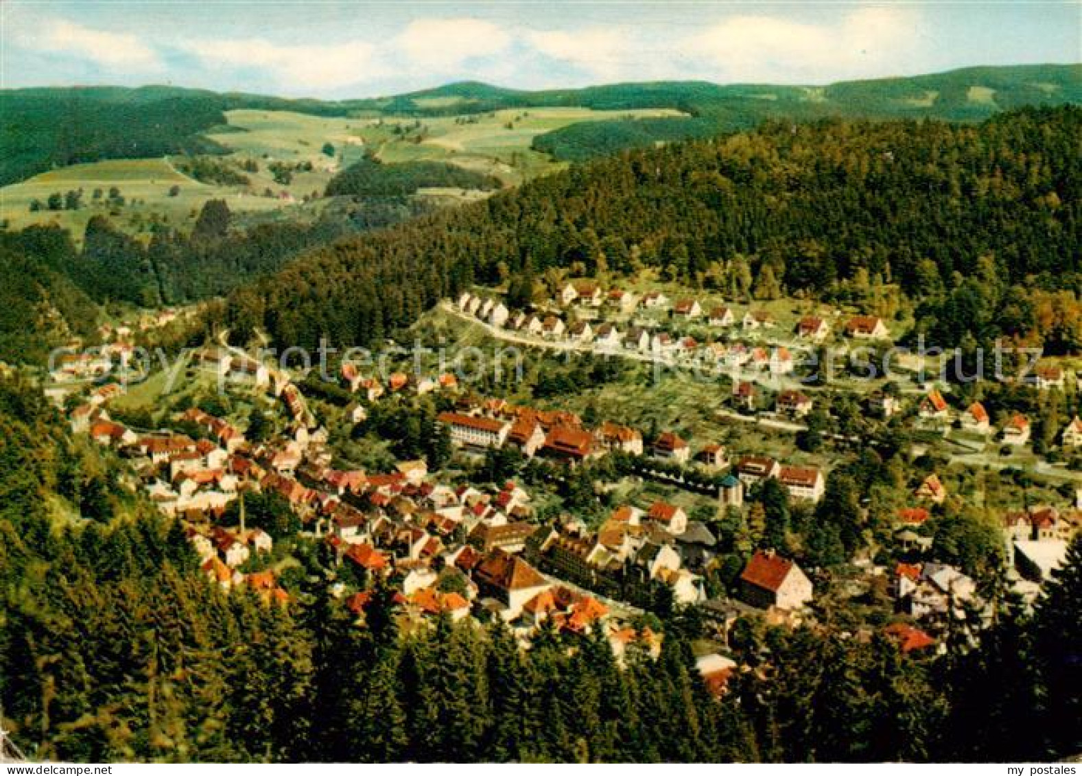 Triberg Fliegeraufnahme