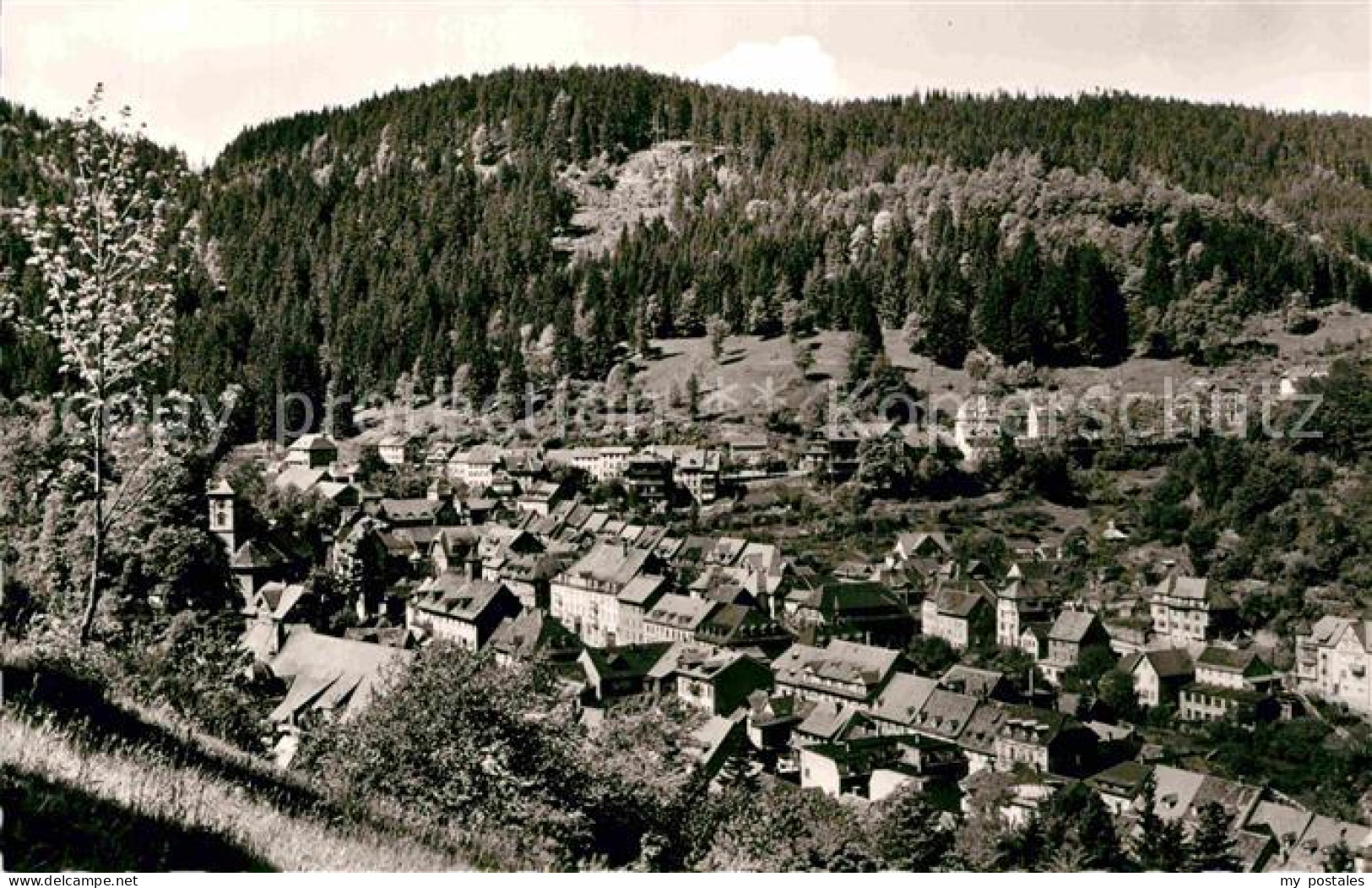 Triberg Schwarzwald Gesamtansicht