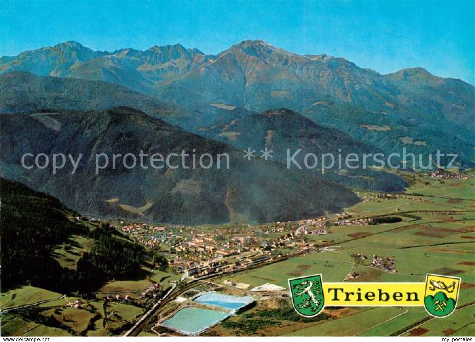 Trieben Fliegeraufnahme