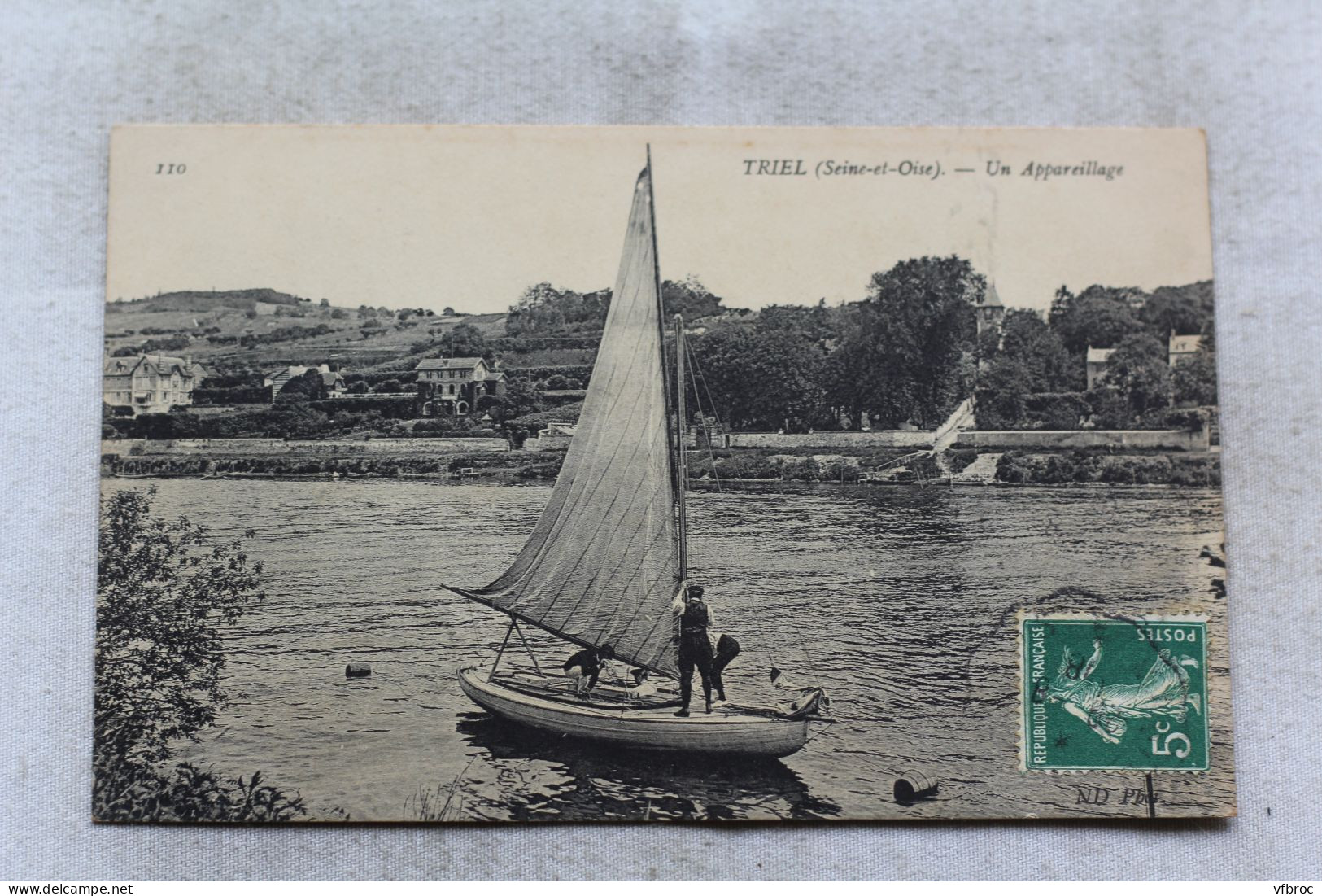Triel, un appareillage , Yvelines 78