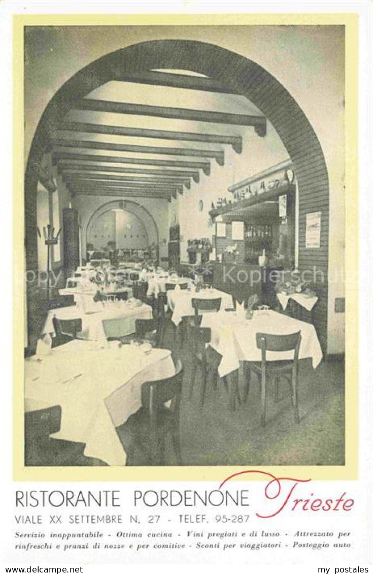 TRIESTE Triest IT Ristorante Pordenone