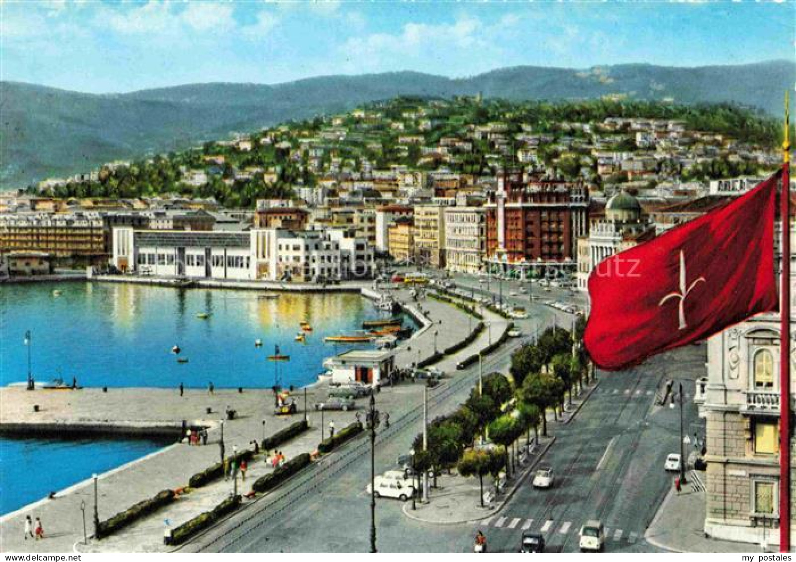 TRIESTE Triest IT Uferpartie