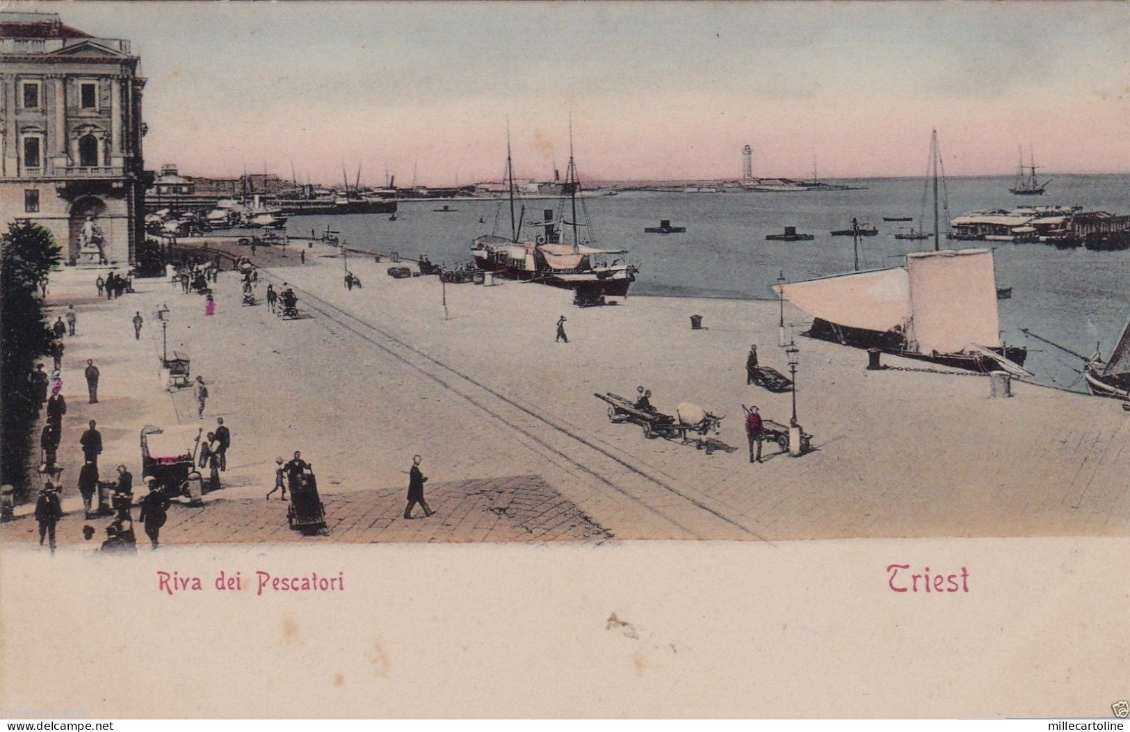 # TRIESTE - TRIEST: RIVA DEI PESCATORI